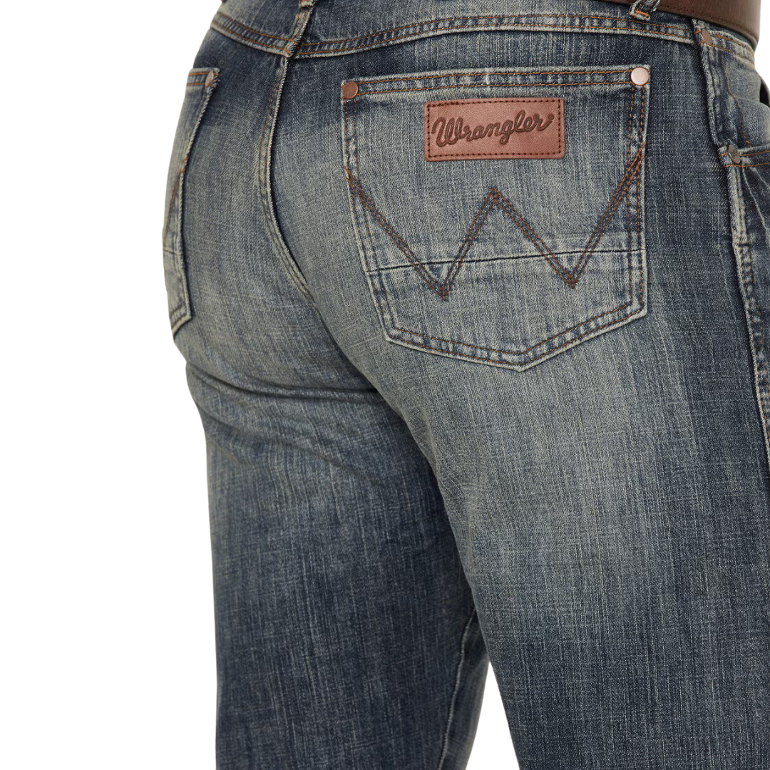 Wrangler Men's Retro Stretch Slim Dark Knight Jeans