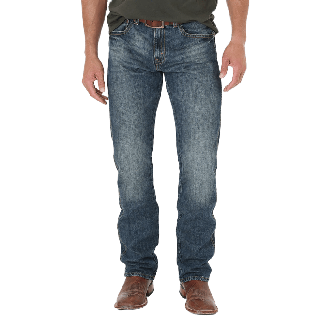 Wrangler Men's Retro Slim Straight Dark Night Jeans
