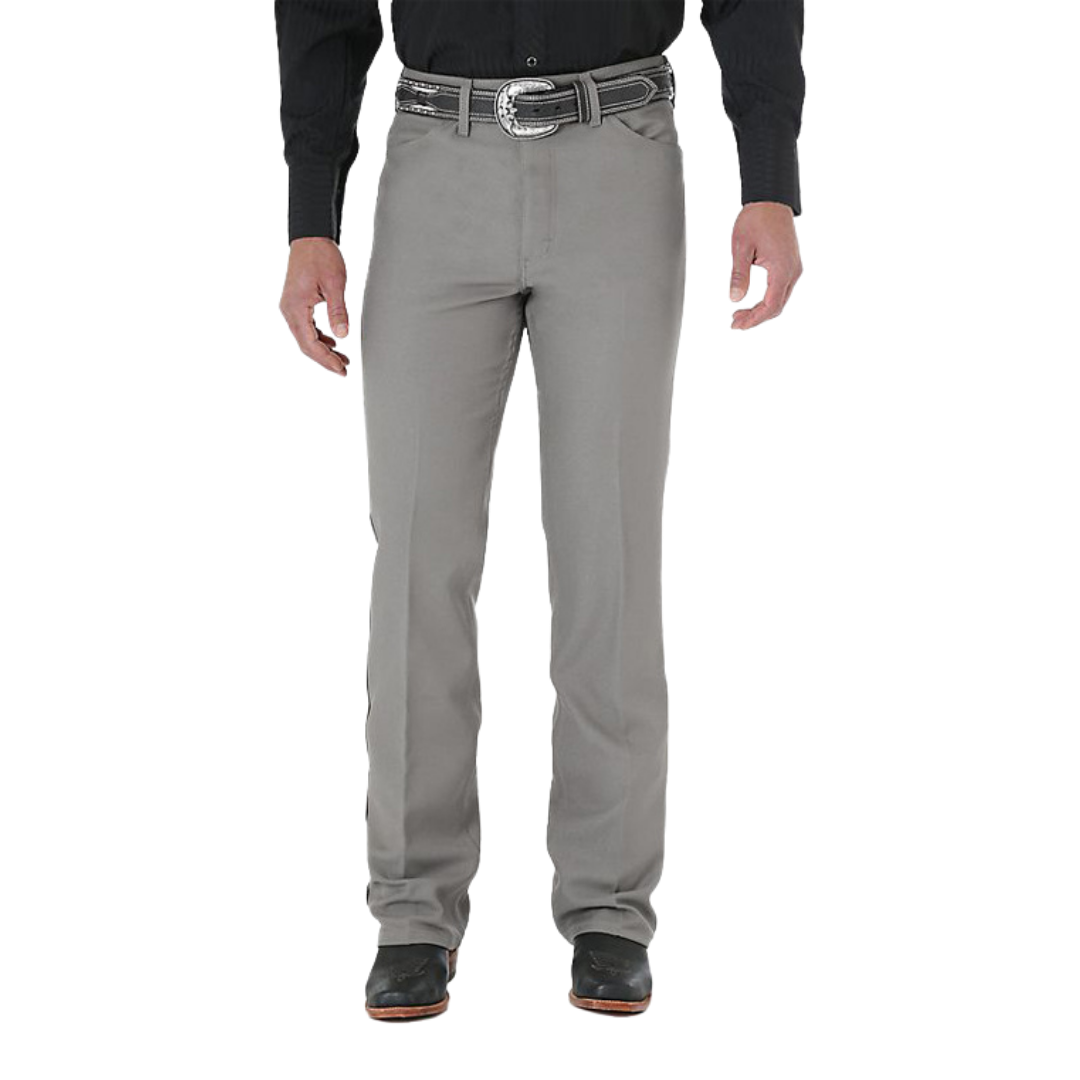 Wrangler Men's Light Grey Wrancher Dress Jeans - Big & Tall