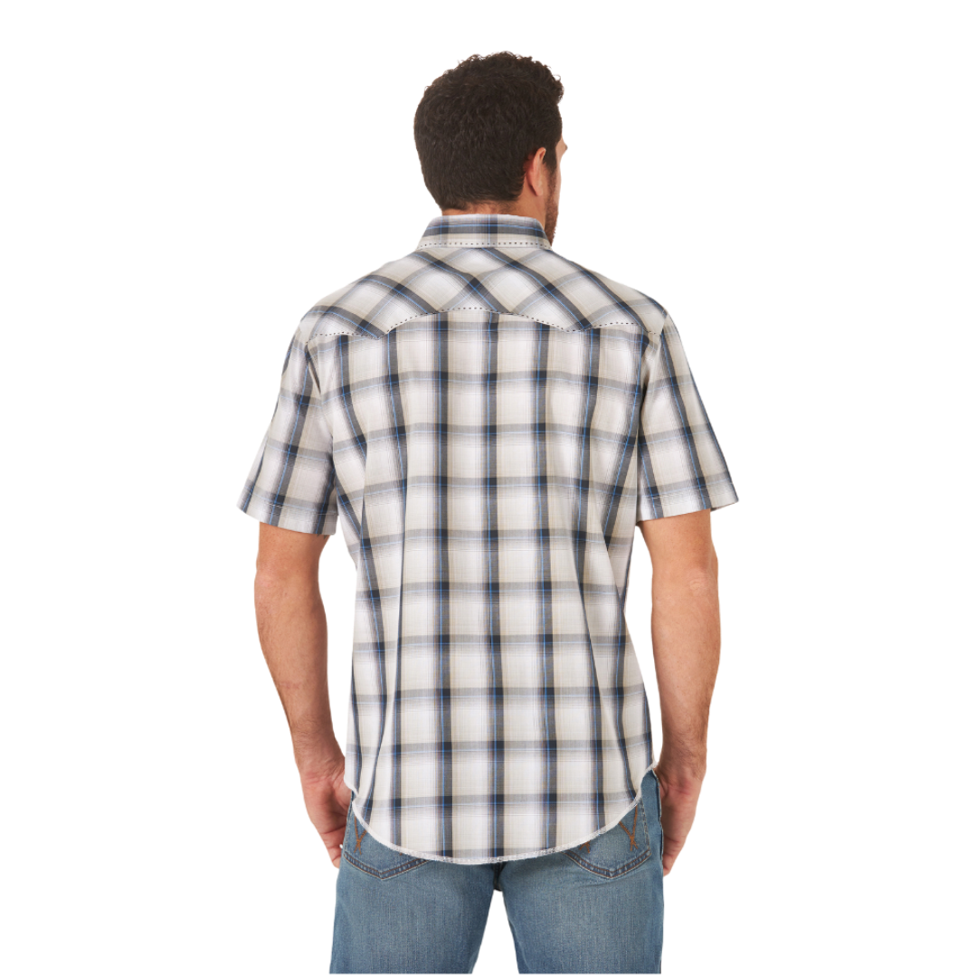 Wrangler Men's Fashion Snap Multicolor Shirt