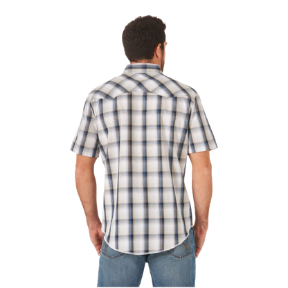 Wrangler Men's Fashion Snap Multicolor Shirt