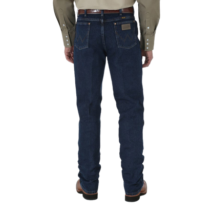 Wrangler Men's Dark Stone Cowboys Cut Slim Jeans