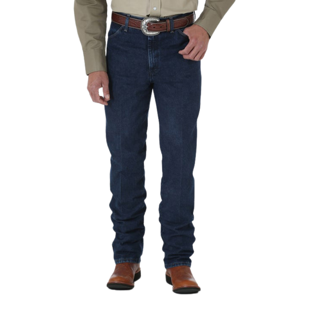 Wrangler Men's Dark Stone Cowboys Cut Slim Jeans