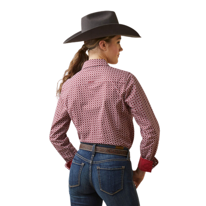 Ariat Women's Kirby Red Shirt