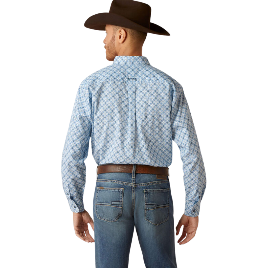 Ariat Men's Galt Classic Blue Shirt