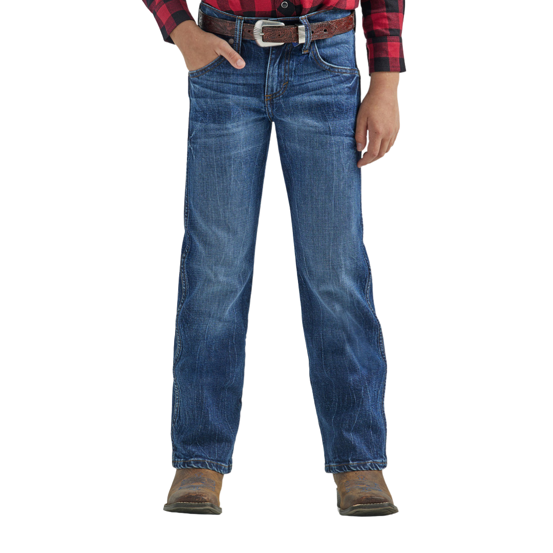 Wrangler Boys' Retro Blue Jeans