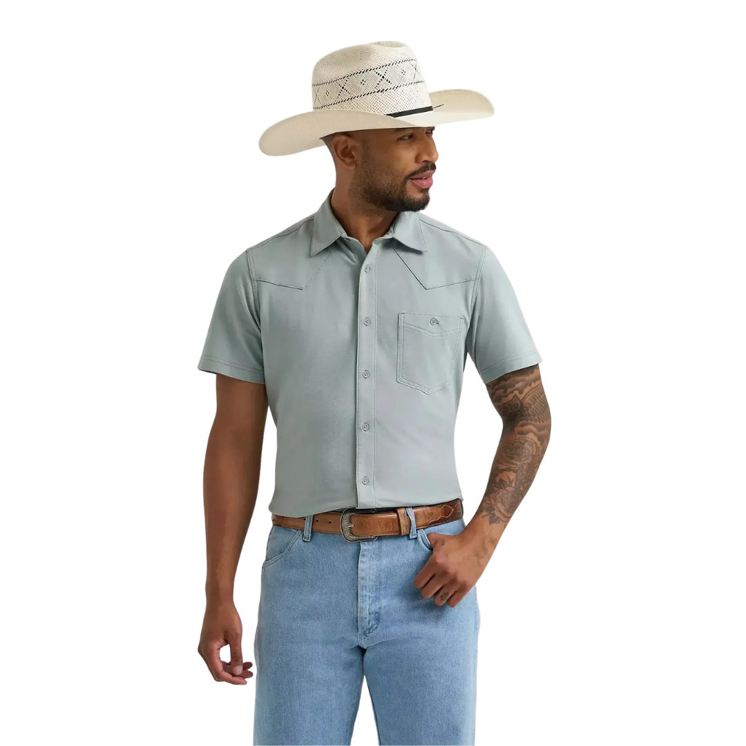 Wrangler Men's All Terrain Performance Green Shirt