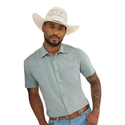 Wrangler Men's All Terrain Performance Green Shirt