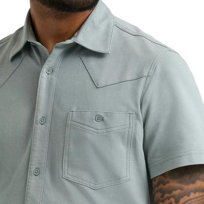 Wrangler Men's All Terrain Performance Green Shirt