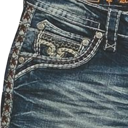 Rock Revival Men's Ozzy Bootcut Dark Wash Jeans