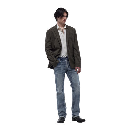 Rock Revival Men's Jett J202 Blue Jeans