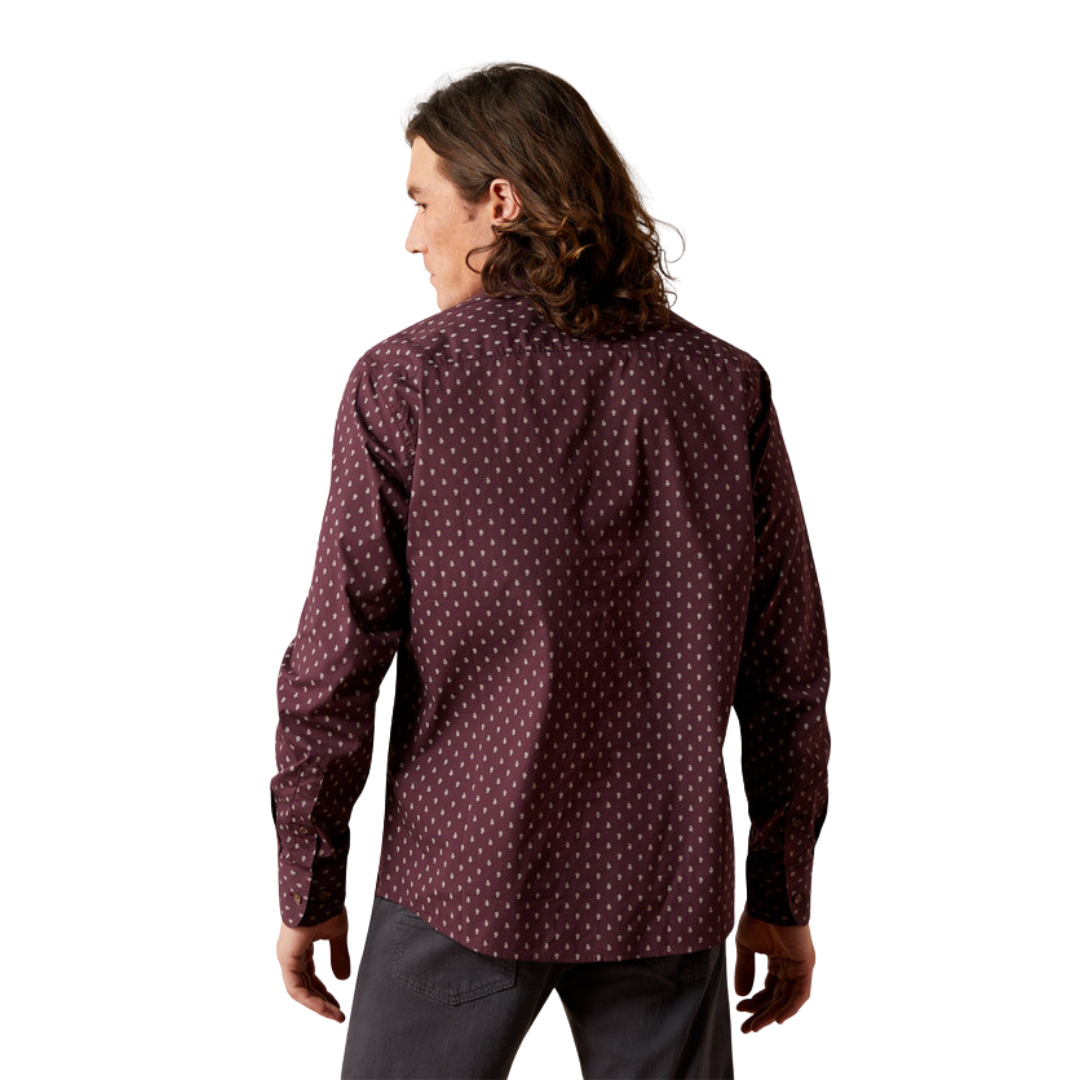Ariat Men's Modern Maximus Cabernet Shirt