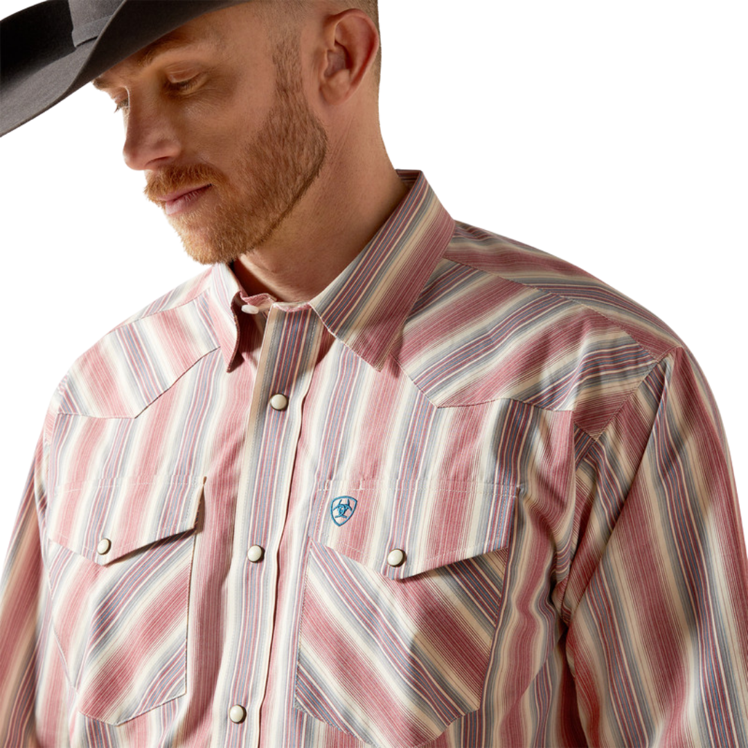 Ariat Men's Pro Series Flynn Classic Cream Shirt