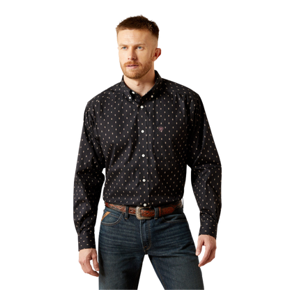Ariat Men's WF Asher Classic Black Shirt