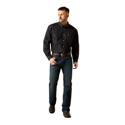 Ariat Men's WF Asher Classic Black Shirt