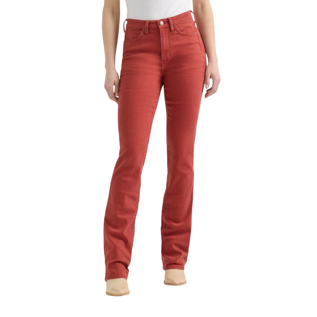Wrangler Women's Bootcut Red Jeans