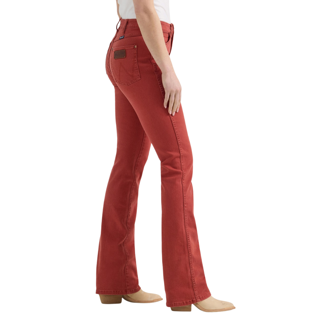 Wrangler Women's Bootcut Red Jeans