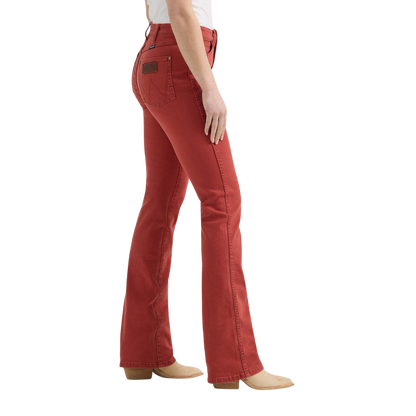 Wrangler Women's Bootcut Red Jeans