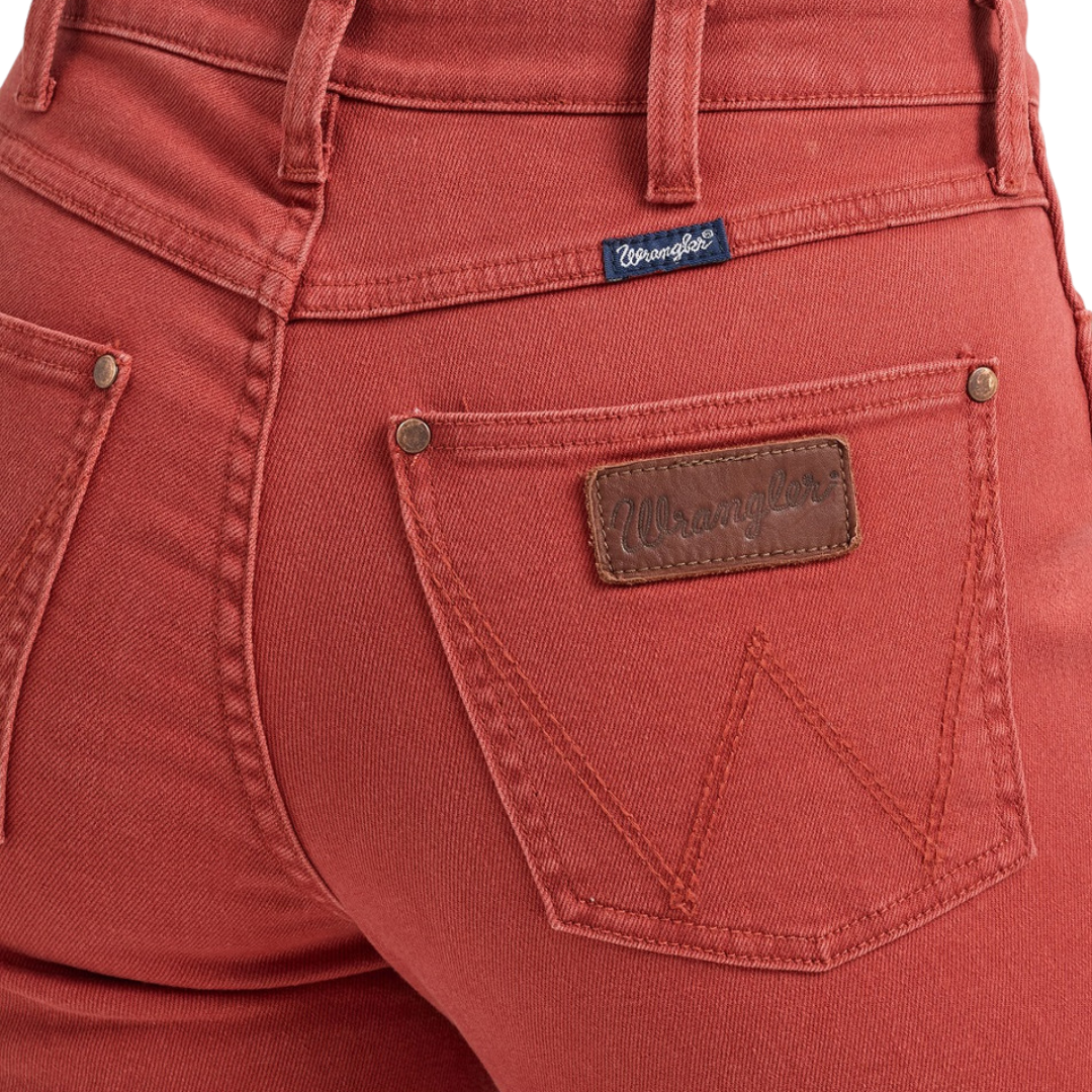 Wrangler Women's Bootcut Red Jeans