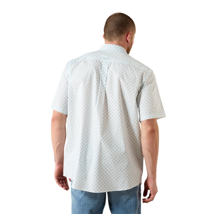 Ariat Men's Packert Classic Fit White Shirt