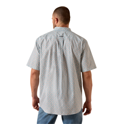 Ariat Men's Pier Classic Fit Blue Shirt