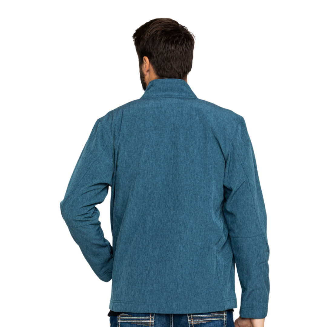 Wrangler Men's Trail Fleece Lined Turquoise Jacket
