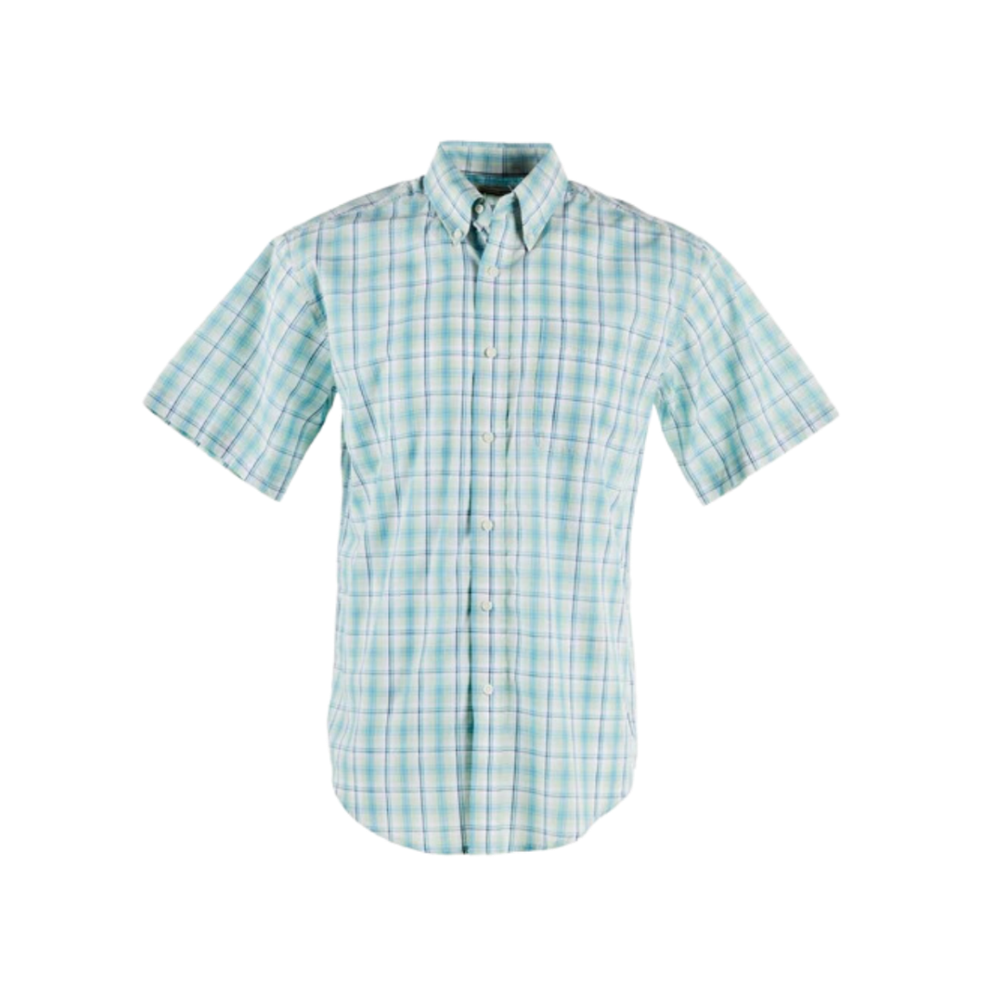 Wrangler Men's Riata Turquoise Shirt