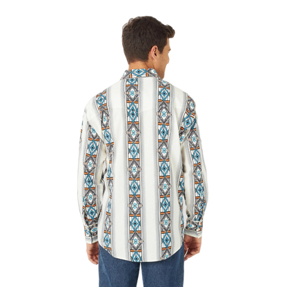 Wrangler Checotah Dress Western Long Sleeve Shirt