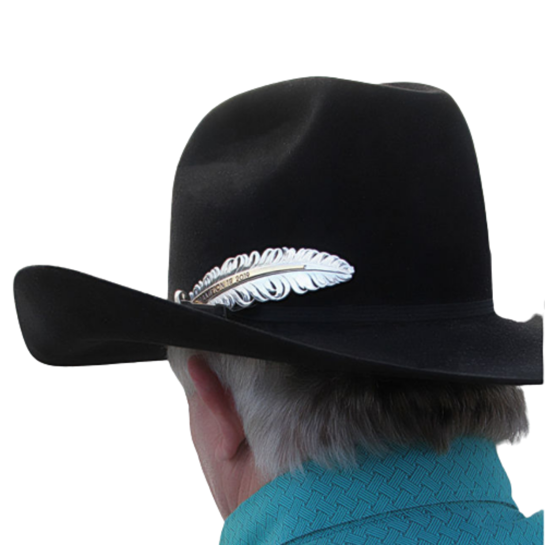 Montana Silversmiths Classic Trophy Grey Feather