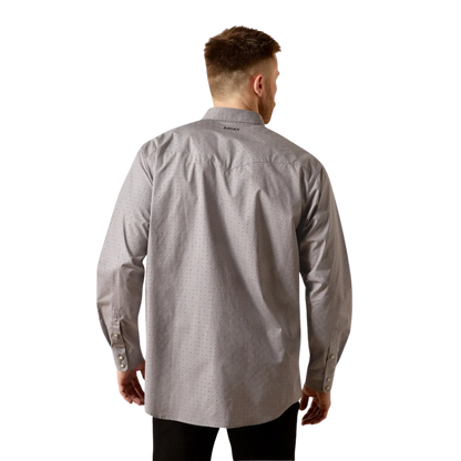 Ariat Men's Fred Classic Fit Grey Shirt