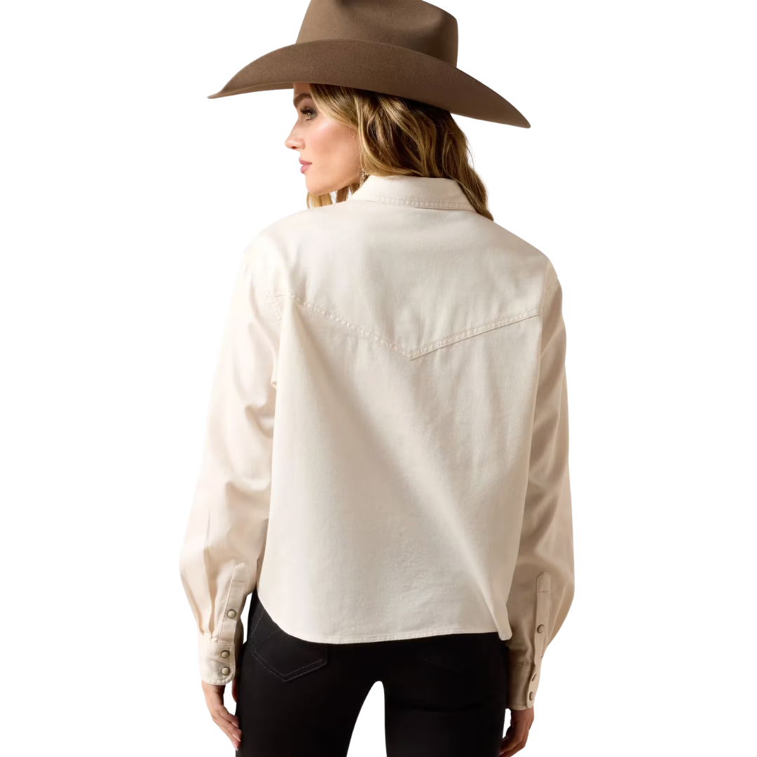 Ariat Women's Asheville Snap Sea Salt Shirt