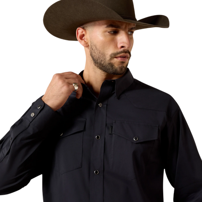 Ariat Men's Black Everything Snap Shirt