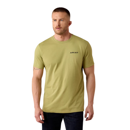 Ariat Men's Graphic Grazers Tent Green Tee
