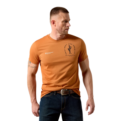Ariat Men's Graphic Tobacco Tough Adobe Tee