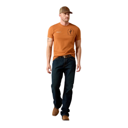 Ariat Men's Graphic Tobacco Tough Adobe Tee