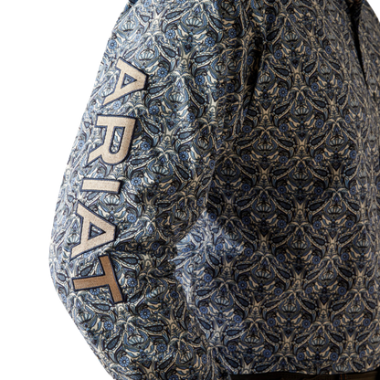 Ariat Men's Team Orlando Classic Fit Blue Shirt - Big
