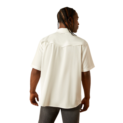 Ariat Men's Western VentTEK White Shirt - XS