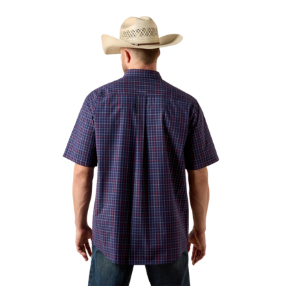 Ariat Men's Pro Series Bernard Classic Fit Blue Shirt