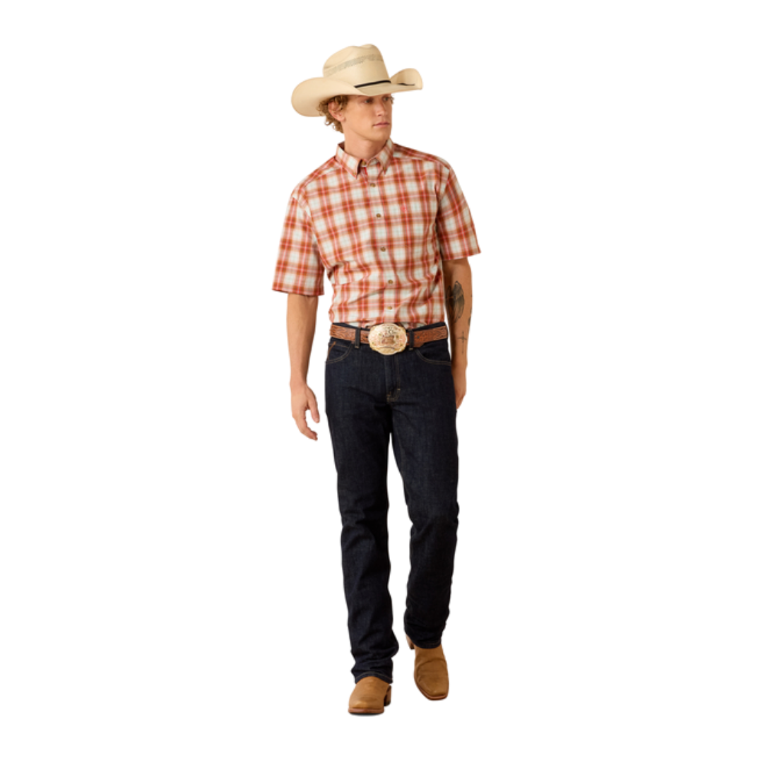 Ariat Men's Pro Series Ned Classic Fit Paprika Shirt