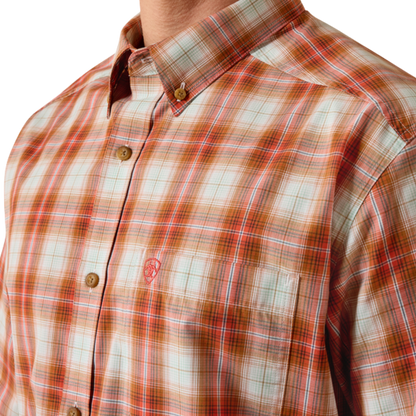 Ariat Men's Pro Series Ned Classic Fit Paprika Shirt