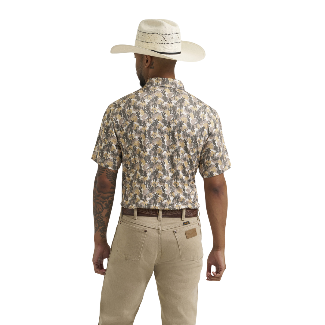 Wrangler Men's All Terrain Gear Coriander Polo Shirt