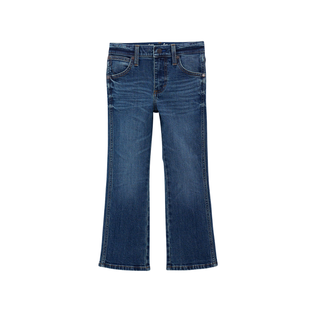 Wrangler Toddler Boy's Blue Retro Slim Boot Jeans