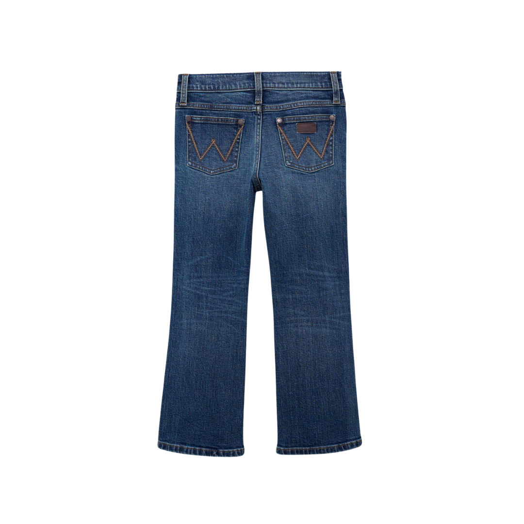 Wrangler Toddler Boy's Blue Retro Slim Boot Jeans
