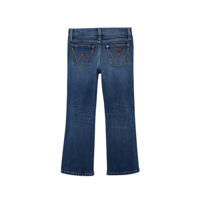 Wrangler Toddler Boy's Blue Retro Slim Boot Jeans