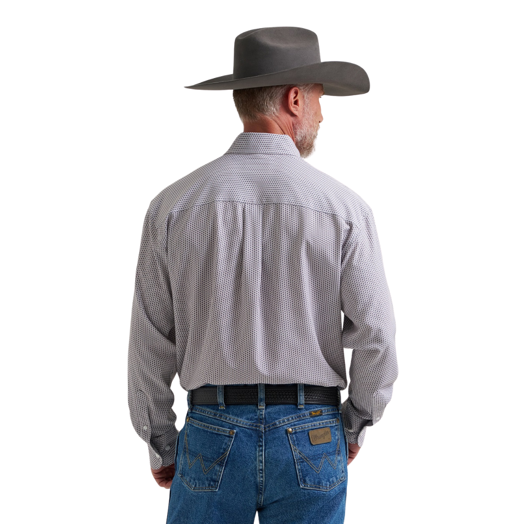 Wrangler Men's George Straight Blue Shirt