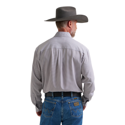 Wrangler Men's George Straight Blue Shirt