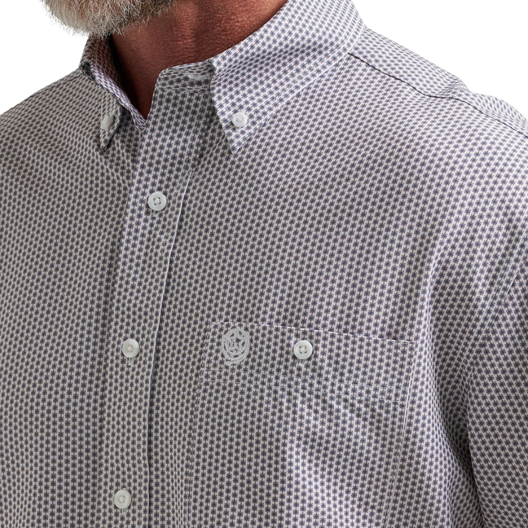 Wrangler Men's George Straight Blue Shirt
