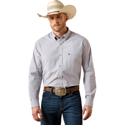 Ariat Men's Pro Series Blaire Classic Fit Grey Shirt
