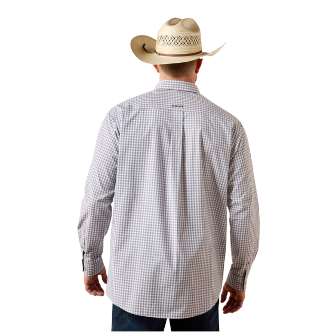 Ariat Men's Pro Series Blaire Classic Fit Grey Shirt