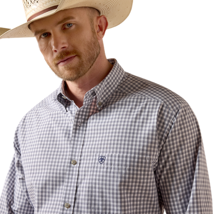 Ariat Men's Pro Series Blaire Classic Fit Grey Shirt